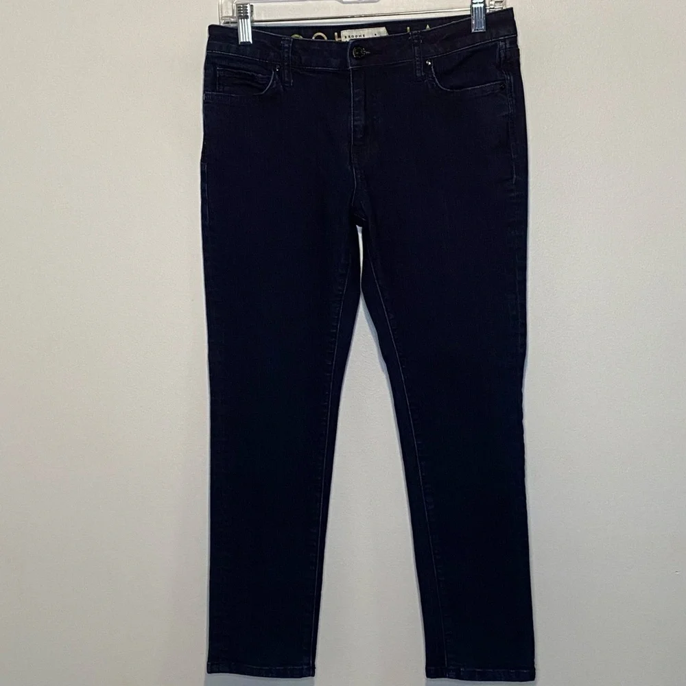 Kate Spade Broome Street Straight Leg Ankle Crop Jeans Size 27